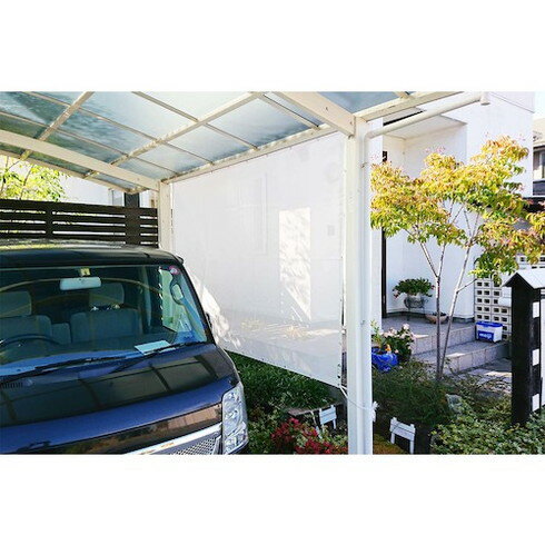 萩原 ターピー 防グネット ストロング ホワイト 1.8m×3.6m 萩原 FNS1836 梱包用品 シート ロープ 防護ネット(代引不可)【送料無料】