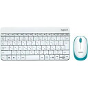 ロジクール ワイヤレスコンボ MK245 NANO ソリッドホワイト ロジクール MK245NWH オフィス 住設用品 OA用品 マウス(代引不可)【送料無料】