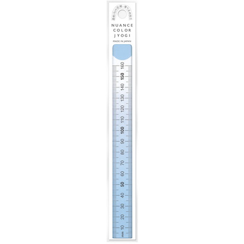 Scales - 共栄プラスチック ニュアンスカラー定規 16cm バタフライピー 共栄プラスチック NJ1605 測定 計測用品 測定工具 定規(代引不可)