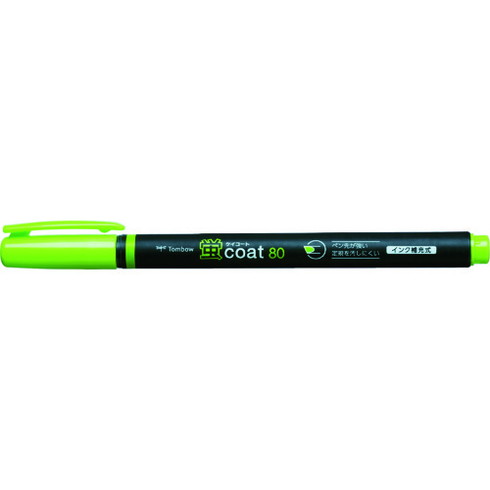 Tombow 蛍光マーカー蛍COAT80 黄緑 Tombow WASC92 オフィス 住設用品 文房具 筆記具(代引不可)
