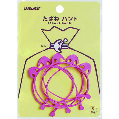 オーバンド タバネ バンド #18×3 ピンク (5本入) オーバンド GHT602TPK 梱包用品 ...