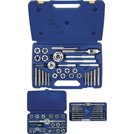 IRWIN タップ&ダイスセット 66個入リ IRWIN社 切削工具 ねじ切り工具 ねじ山修正工具(代引不可)【送料..