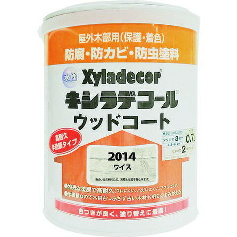 Coating, Repair, Various Materials - KANSAI 水性XDウッドコートS ワイス 0.7L 97670410000(代引不可)【送料無料】