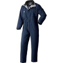 AUTO-BI 防寒ツナギ服 ネイビ-ブル- 5Lサイズ 山田辰 環境改善用品 寒さ対策用品 防寒着(代引不可)【送料無料】