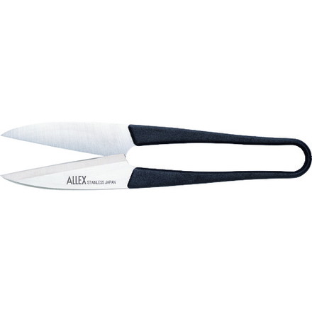 ALLEX 糸切リハサミ長刃 林刃物 手作業工具 ハサミ カッター 鋸 ハサミ(代引不可)