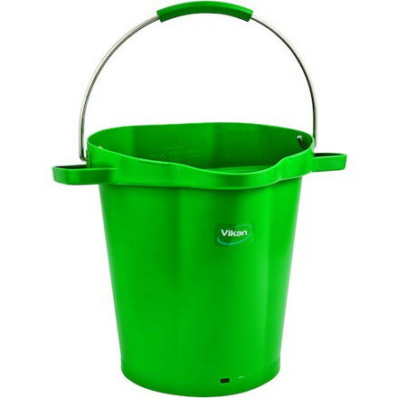 Vikan ハイジーンバケット 5692 緑 キョーワクリーン 清掃 衛生用品 清掃用品 HACCP対応そうじ用品(代..