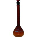 SIBATA メスフラスコ 茶 カスタムA 100mL 柴田科学 研究用品 理化学用品 メスシリンダー(代引不可)【送料無料】