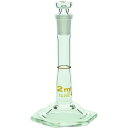SIBATA マイクロメスフラスコ スーパーグレード 2mL 柴田科学 研究用品 理化学用品 メスシリンダー(代引不可)