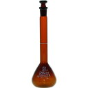 SIBATA メスフラスコ 茶 カスタムA 25mL 柴田科学 研究用品 理化学用品 メスシリンダー(代引不可)【送料無料】