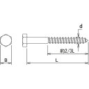 ダイドーハント ユニクロ コーチスクリュー 6x9010頭1本 ダイドーハント 金物 建築資材 ねじ ボルト ナット 木工用ねじ(代引不可)