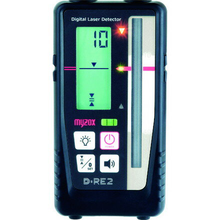 マイゾックス デジタル0セット受光器本体ノミ マイゾックス 測定 計測用品 測量用品 回転レーザー(代引..