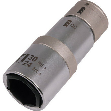 MUSTTOOL QCソケット ダブル 24/30mm 6角 IM-4W2430I-6K イチネンアクセス ツール事業部 手作業工具 ソケットレンチ インパクト用ソケット(代引不可)【送料無料】