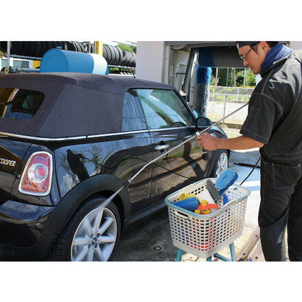 ヒマラヤ化学 腰ラクバスケット 1561 ホワイトグレー 445×315×305 ヒマラヤ化学工業所 物流 保管用品 収納用品 カラーボックス(代引不可) [2]