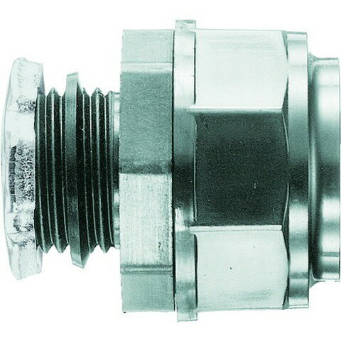 SANKEI ケイフレックス用 コネクタ ノックアウト接続用 樹脂性/黒色品 管用平行オネジ付キ KMBGP12(代引不可)