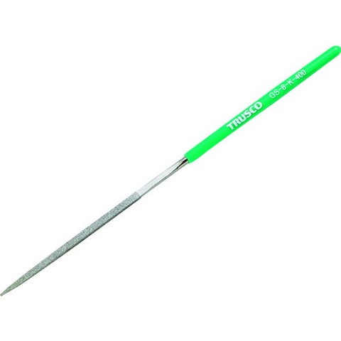 【商品詳細】●超硬合金、焼き入れ鋼、セラミックス、ガラス、強化プラスチックなどの硬質材の研削加工に最適です。●ダイヤモンド砥粒の切れ味が最後まで持続します。●台金に弾力があり被削材にフィットします。●独自に開発した電着技術で安定した状態でヤスリ台金に強固に保持されているため、最初の鋭い切れ味を最後まで保持します。●バリ取り仕上切削・修正・すり合わせなどの使用に最適。●各種金型の仕上げ・修正・R取り・各種刃物の研削・ガラス・セラミックス・あらゆる硬質材料の研削。●タイプ：8本組●形状：角(幅)3.0●全長(mm)：180●刃長(mm)：70●柄の形状：丸●精密用タイプ(#400)注意●8本組・10本組というのはヤスリの大きさを表す通称であって、5本入り、8本入り、10本入り、12本入りという意味ではありません。JANコード 4989999021585【代引きについて】こちらの商品は、代引きでの出荷は受け付けておりません。【送料について】北海道、沖縄、離島は送料を頂きます。