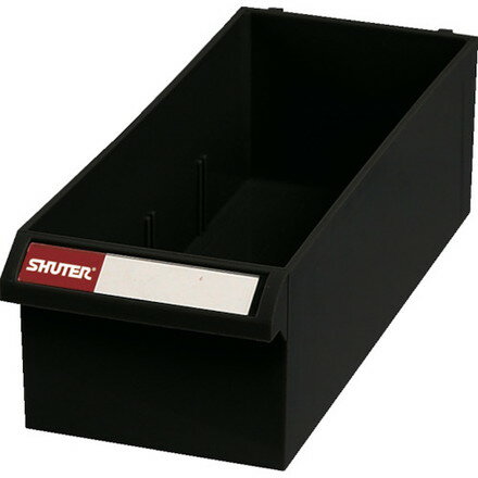 SHUTER キャビネットA8型用引出シ ブラック ABS樹脂 シューター社 物流 保管用品 工場用保管設備 小型パーツケース(代引不可)