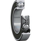 SKF 単列深溝玉軸受 軸受両端接触シール 内径15mmX外径35mmX幅14mm 日本エスケイエフ メカトロ部品 軸受 駆動機器 伝導部品 玉軸受(代引不可)