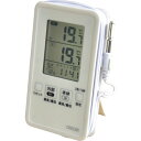 クレセル IN-OUTデジタル温度計 クレセル 測定 計測用品 環境計測機器 温度計 湿度計(代引不可)