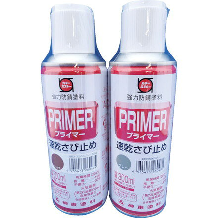 【商品スペック】特長●さび止め塗料をエアゾール化した商品です。●各種鋼板との密着性および防錆力に優れています。●乾燥が速く、塗装作業性、上塗り塗料との付着性に優れています。用途●建設土木機械・産業機械など。●農機具・配電盤・器具・工具など。仕様●色：赤さび色●容量(L)：0.3●乾燥時間：30分（20℃）●指触乾燥時間：15分（20℃）●塗り重ね可能時間：4時間以上(20℃)●塗布面積(［［M2］］)：1.2〜1.6●完全乾燥時間：2.5時間（20℃）●半硬化乾燥時間：30分（20℃）仕様2●塗布面積：1.2〜1.6［［M2］］●乾燥時間(20℃)：指触(15分)、半硬化(30分)材質／仕上●アルキッド樹脂セット内容／付属品注意●亜鉛メッキ素材には使用できません。【代引きについて】こちらの商品は、代引きでの出荷は受け付けておりません。【送料について】北海道、沖縄、離島は送料を頂きます。
