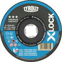 TYROLIT X-LOCK オフセット砥石 プレミアムタイプ 125mm TYROLIT社 電動 油圧 空圧工具 研削研磨用品 研削砥石(代引不可)
