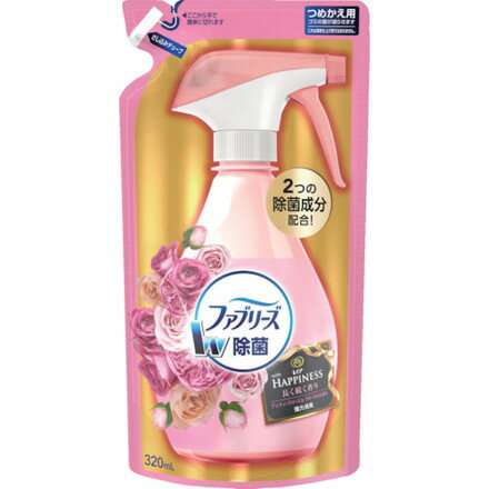 P&G ファブリーズ with レノアハピネス アンティークローズ&フローラルノ香リ ツメカエ 320ml P&Gジャパン同 清掃 衛生用品 労働衛生用品 消臭剤 芳香剤(代引不可)