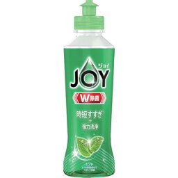 P&G ジョイ W除菌 食器用洗剤 ミント 本体 170ml P&Gジャパン同 清掃 衛生用品 労働衛生用品 食器 厨房機器洗剤(代引不可)