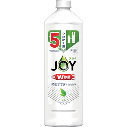 P&G ジョイ W除菌 食器用洗剤 緑茶 詰メ替エ 670ml P&Gジャパン同 清掃 衛生用品 ...