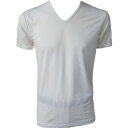 アズ BODY‐X FORWORK 放熱 半袖V首シャツ 白 M アズ 保護具 作業服 冷却衣料(代引不可)