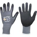 エーティージー ニトリル背抜キ手袋 マキシフレックス アルティメイト 34-874 Lサイズ ATG社 保護具 作業手袋 すべり止め背抜き手袋(代引不可)(4)
