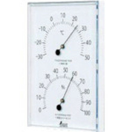 シンワ 温湿度計W-1 角型 ホワイト シンワ測定 測定 計測用品 環境計測機器 温度計 湿度計(代引不可)