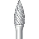 ナカニシ チタンコート超硬カッター 砲弾ダブルカット刃径9.5mm 刃長20.0mm ナカニシ 電動 油圧 空圧工具 研削研磨用品 超硬バー(代引不可)【送料無...