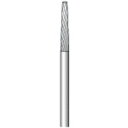 ナカニシ 超硬カッター ミニチュアタイプ5本入 テーパーシングルカット 刃径1.6mm ナカニシ 電動 油圧 空圧工具 研削研磨用品 超硬バー(代引不可)【送料...