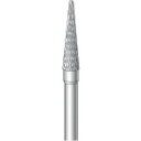 ナカニシ 超硬カッター テーパーダブルカット刃径3.1mm 刃長13.0mm ナカニシ 電動 油圧 空圧工具 研削研磨用品 超硬バー(代引不可)【送料無料】