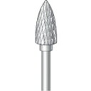 ナカニシ 超硬カッター 砲弾ダブルカット 刃径6.0mm 刃長12.0mm ナカニシ 電動 油圧 空圧工具 研削研磨用品 超硬バー(代引不可)【送料無料】