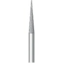 ナカニシ 超硬カッター テーパーダイヤカット刃径2.3mm 刃長15.0mm ナカニシ 電動 油圧 空圧工具 研削研磨用品 超硬バー(代引不可)【送料無料】