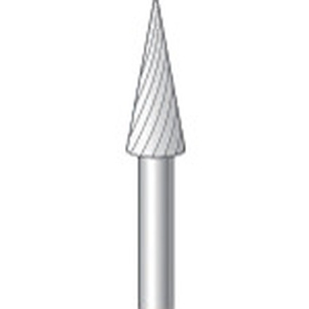 ナカニシ 超硬カッター テーパーシングルカット刃径5.0mm刃長12.7mm ナカニシ 電動 油圧 空圧工具 研削研磨用品 超硬バー(代引不可)【送料無料】