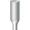 ナカニシ 超硬カッター 円筒シングルカット エンドカット付 刃径12.7mm 刃長25.0mm ナカニシ 電動 油圧 空圧工具 研削研磨用品 超硬バー(代引不可...