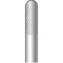 ナカニシ 超硬カッター 円筒先丸シングルカット刃径6.0mm刃長16.0mm ナカニシ 電動 油圧 空圧工具 研削研磨用品 超硬バー(代引不可)【送料無料】