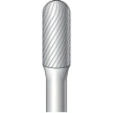 ナカニシ 超硬カッター 円筒先丸シングルカット刃径8.0mm刃長19.0mm ナカニシ 電動 油圧 空圧工具 研削研磨用品 超硬バー(代引不可)【送料無料】