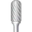 ナカニシ 超硬カッター 円筒先丸ダブルカット刃径12.7mm刃長25.0mm ナカニシ 電動 油圧 空圧工具 研削研磨用品 超硬バー(代引不可)【送料無料】