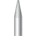 ナカニシ 超硬カッター テーパーシングルカット刃径6.0mm刃長13.0mm ナカニシ 電動 油圧 空圧工具 研削研磨用品 超硬バー(代引不可)【送料無料】