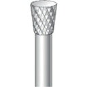 ナカニシ 超硬カッター 逆テーパーダブルカット刃径9.5mm 刃長9.5mm ナカニシ 電動 油圧 空圧工具 研削研磨用品 超硬バー(代引不可)【送料無料】