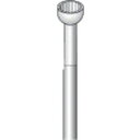 ナカニシ 精密スチールカッター12本入カップ 刃径4.5mm 刃長3.1mm ナカニシ 電動 油圧 空圧工具 研削研磨用品 超硬バー(代引不可)【送料無料】