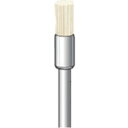 ナカニシ 毛ブラシ ハード 豚毛 10本入 外径5mm ナカニシ 電動 油圧 空圧工具 研削研磨用品 軸付ブラシ(代引不可)