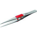アネックス ラバーグリップ付ステンレスピンセット強力型120mm アネックスツール 手作業工具 プライヤー ニッパ ピンセット ピンセット(代引不可)
