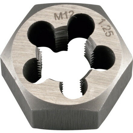 スレッドマスター 六角ダイス M12×1.25mm 六角サイズ24MM合金工具鋼 イチネンアクセス ツール事業部 切削工具 ねじ切り工具 ダイス(代引不可)