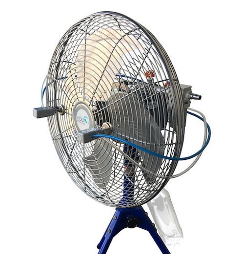 アクアシステム エアモーター式工場扇ミストファン ACMA 環境改善用品 環境改善機器 送風機(代引不可)【送料無料】 2