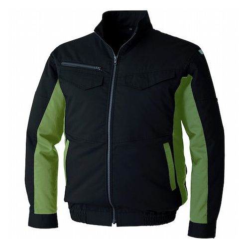 空調服 空調服[[R下]] 長袖ブルゾン ウエアのみ クールブラック 5L KU92401K90S7 環境改善用品 暑さ対..