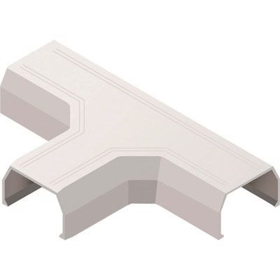 マサル ニュー・エフモール付属品 T型ブンキ 2号 ホワイト SFMTB22 電子機器 電設配線部品 ケーブルカ..