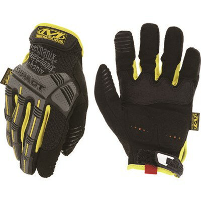 MECHANIX M-Pact ブラック/イエロー M MPT01009 保護具 作業手袋 防振手袋(代引不可)【送料無料】